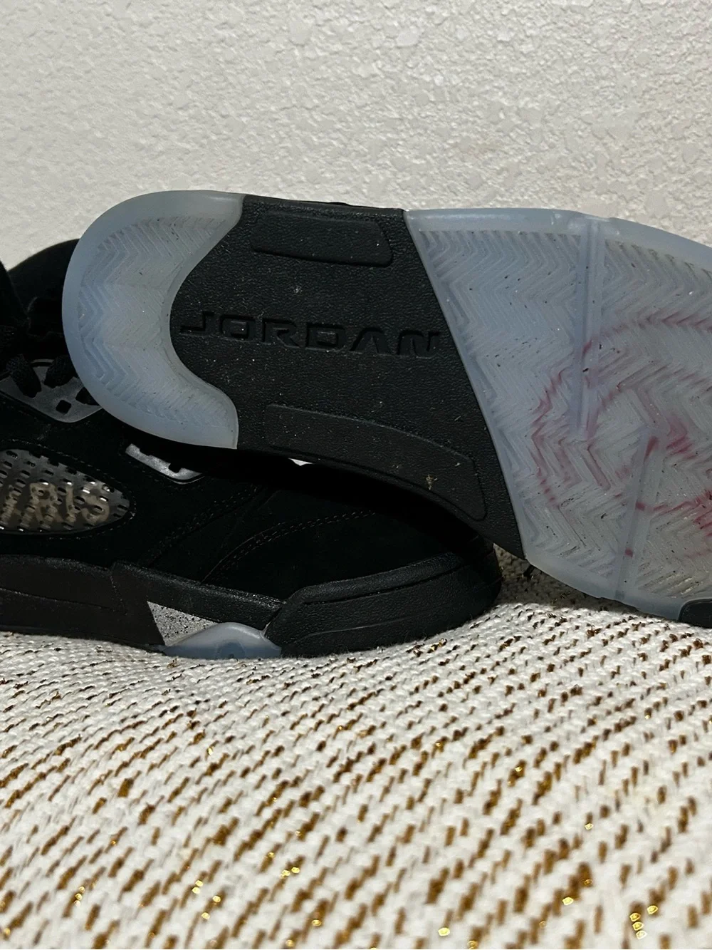 Jordan Black Tag Label Sneakers